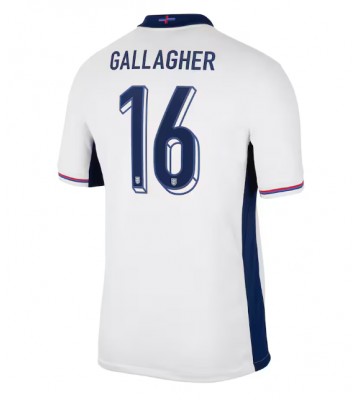 Inglaterra Conor Gallagher #16 Primera Equipación Eurocopa 2024 Manga Corta